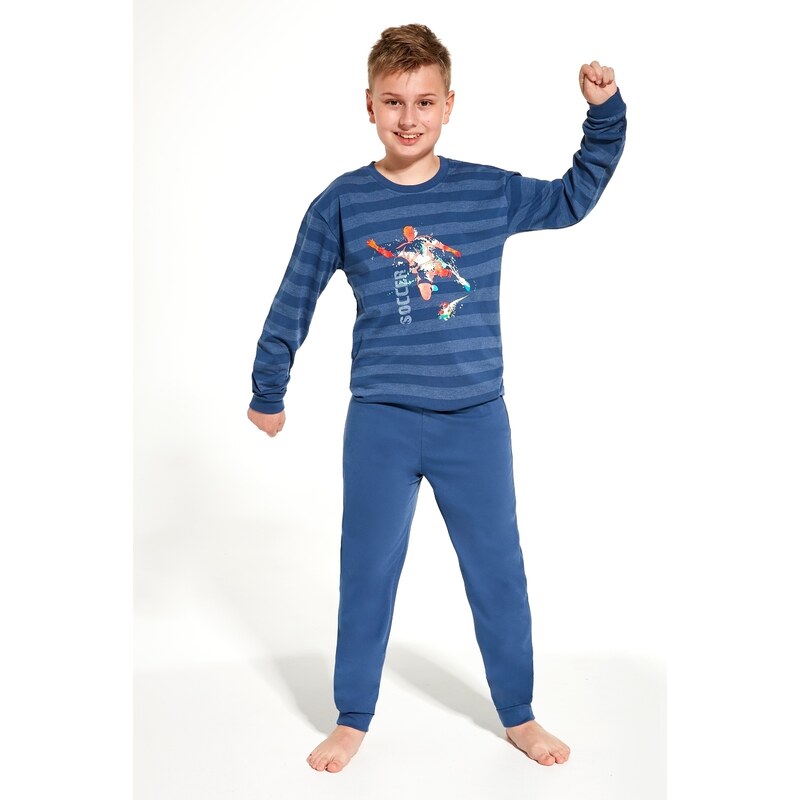 Chlapecké dlouhé pyžamo Cornette 268/135 Soccer