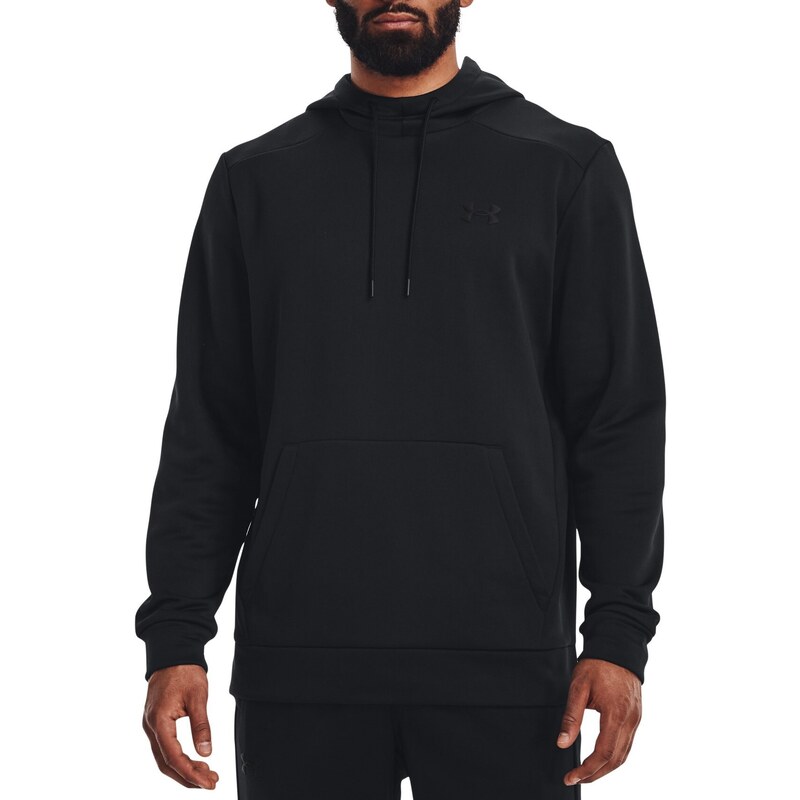 Under Armour Mikina s kapucí Under UA Armour Fleece Hoodie-BLK 1373353-001