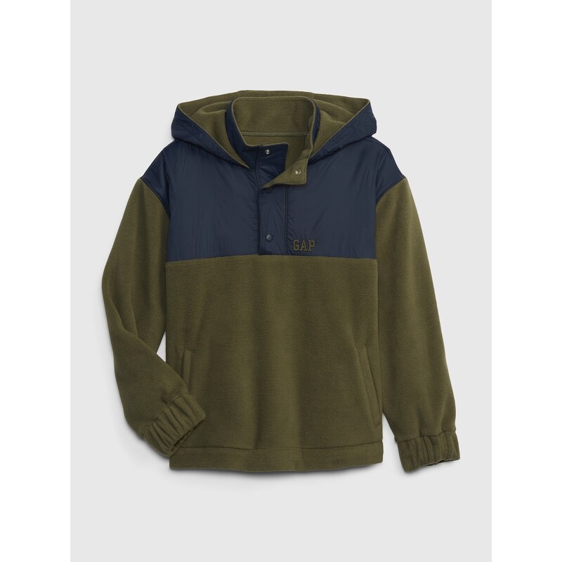 GAP Dětská mikina polar fleece - Kluci