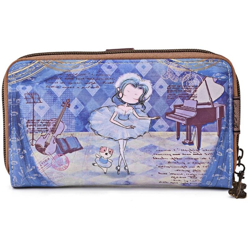 Sweet & Candy Prostorná dámská peněženka s pouzdrem na doklady C-061-7-B