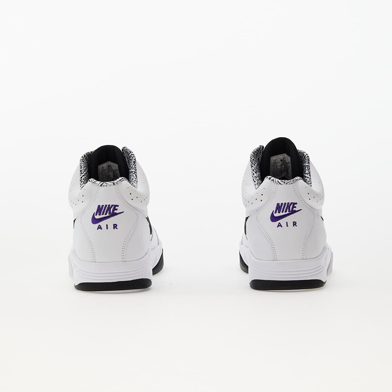 Pánské kotníkové tenisky Nike Air Flight Lite Mid White/ Black