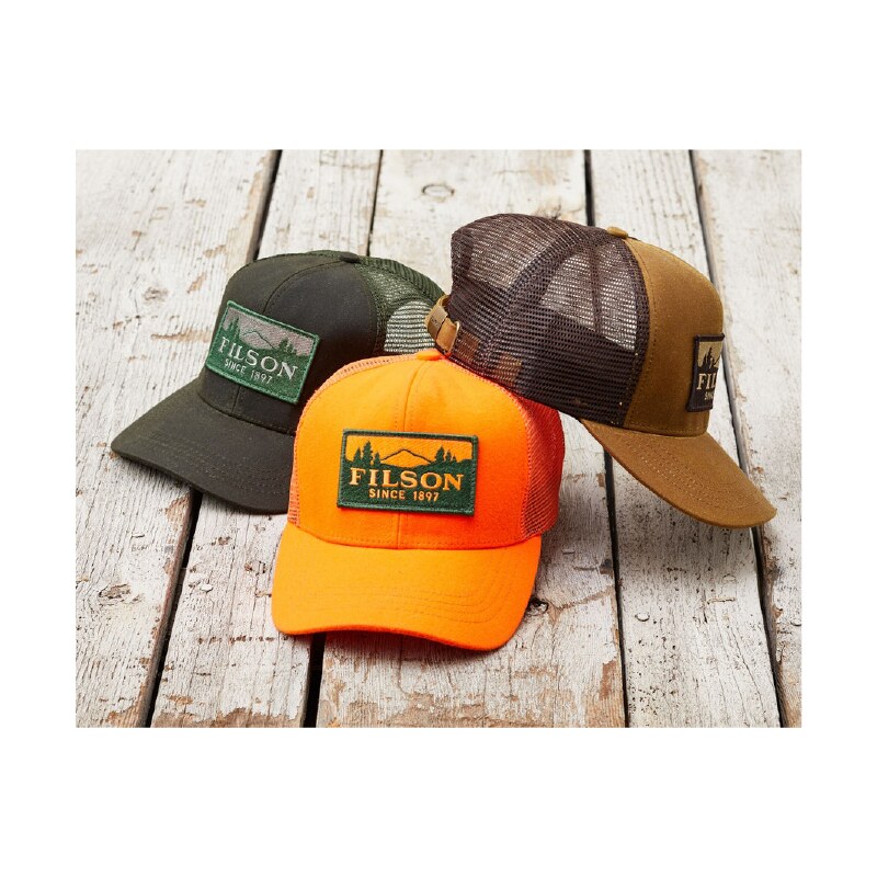 Logger Mesh Cap Otter Green - kšiltovka Filson