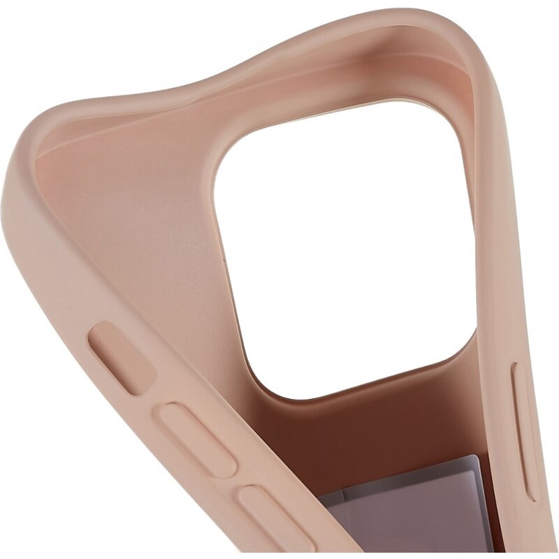 Ochranný kryt na iPhone 15 Pro - Mercury, Soft Feeling Pink Sand