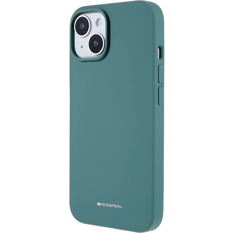 Ochranný kryt pro iPhone 14 PLUS - Mercury, Silicone Green