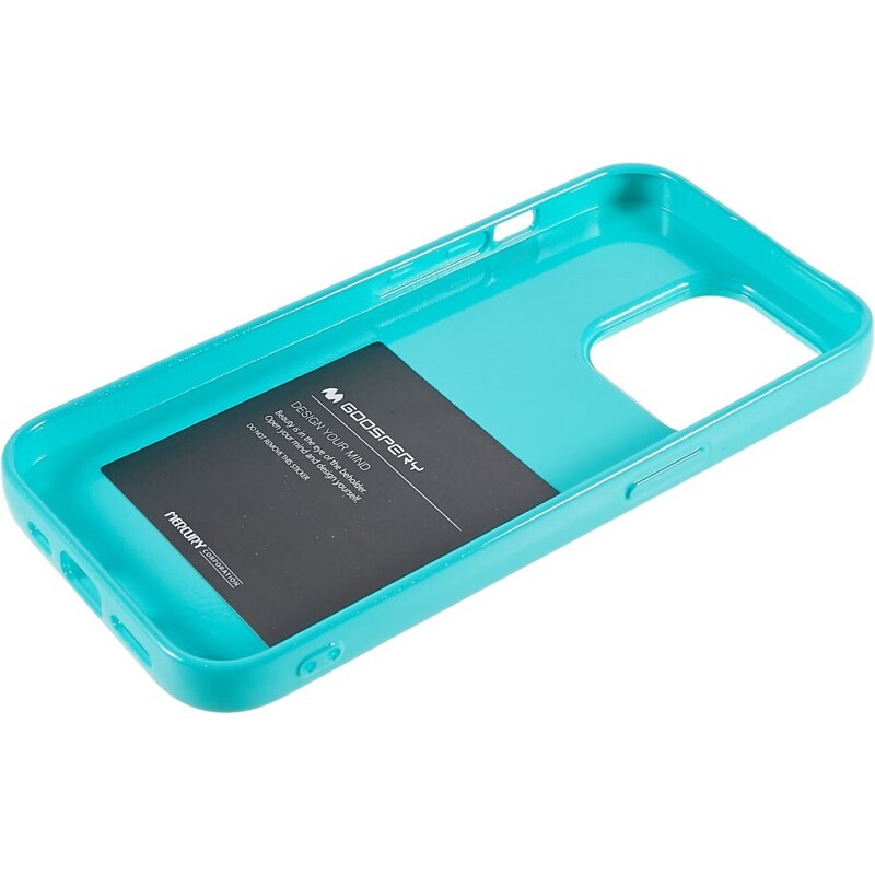 Ochranný kryt pro iPhone 14 Pro - Mercury, Jelly Mint