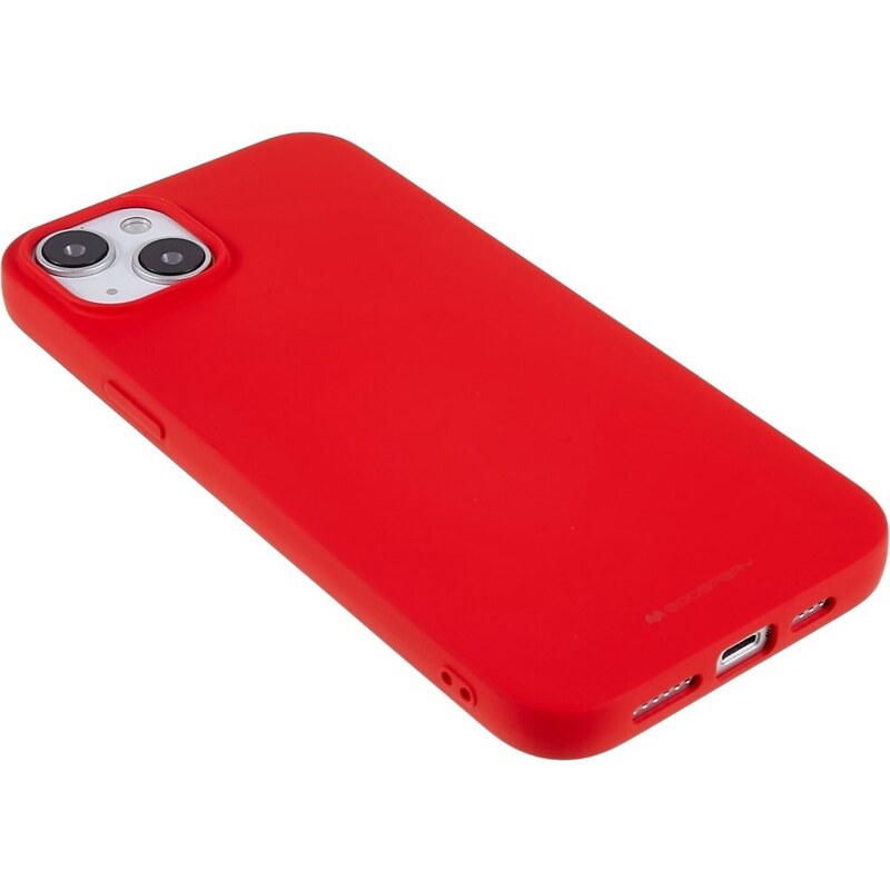 Ochranný kryt pro iPhone 14 PLUS - Mercury, Soft Feeling Red