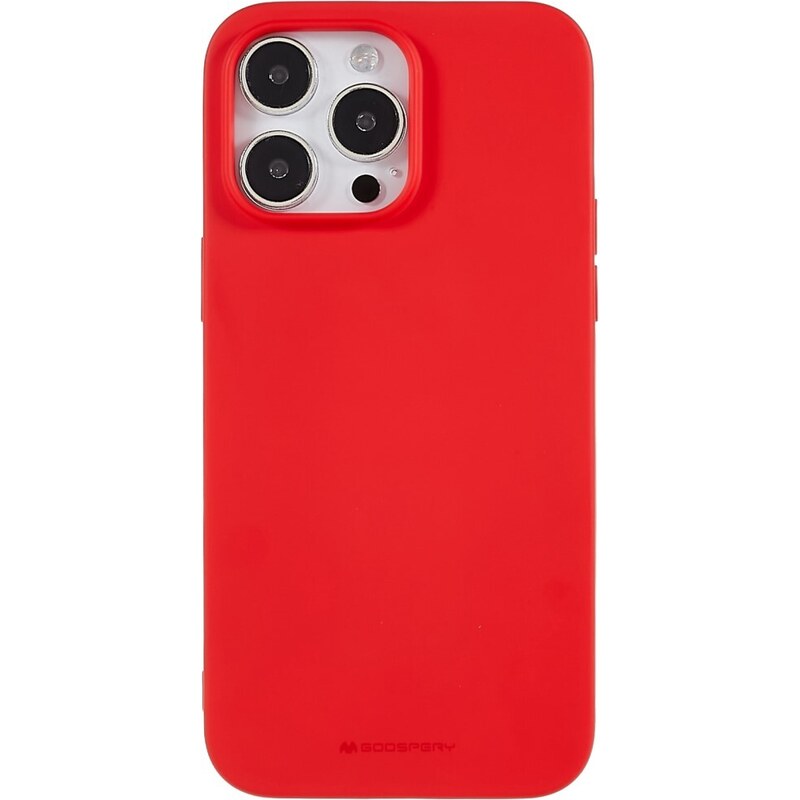 Ochranný kryt na iPhone 15 Pro MAX - Mercury, Soft Feeling Red