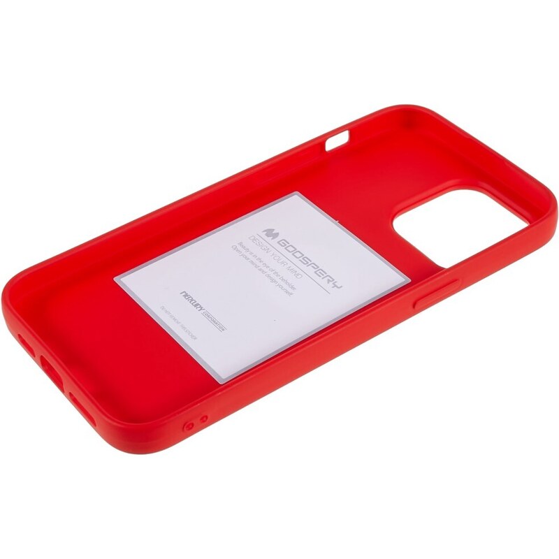 Ochranný kryt pro iPhone 14 Pro MAX - Mercury, Soft Feeling Red