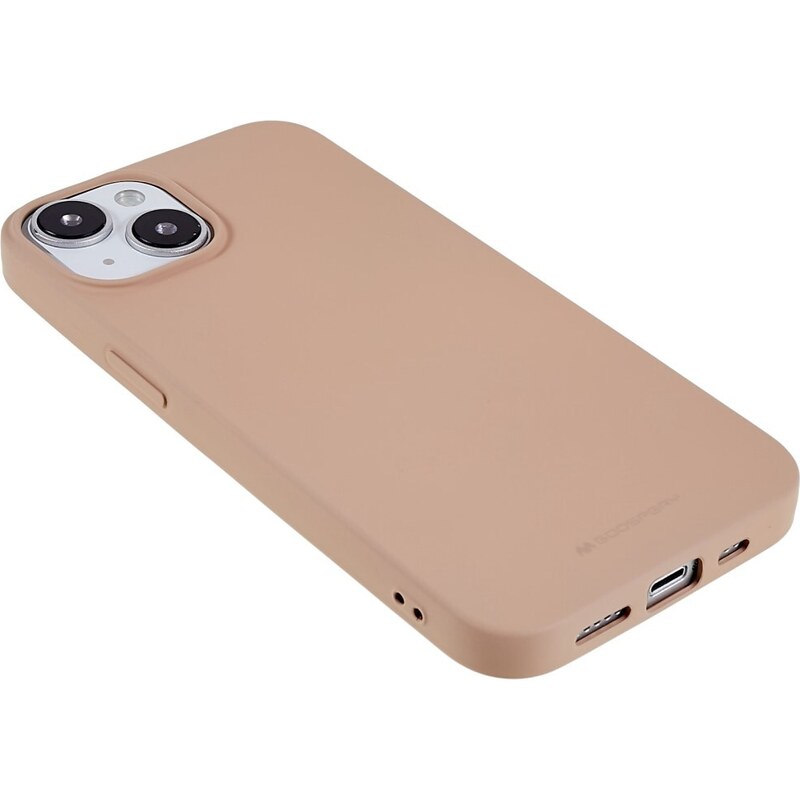 Ochranný kryt na iPhone 15 - Mercury, Soft Feeling Pink Sand