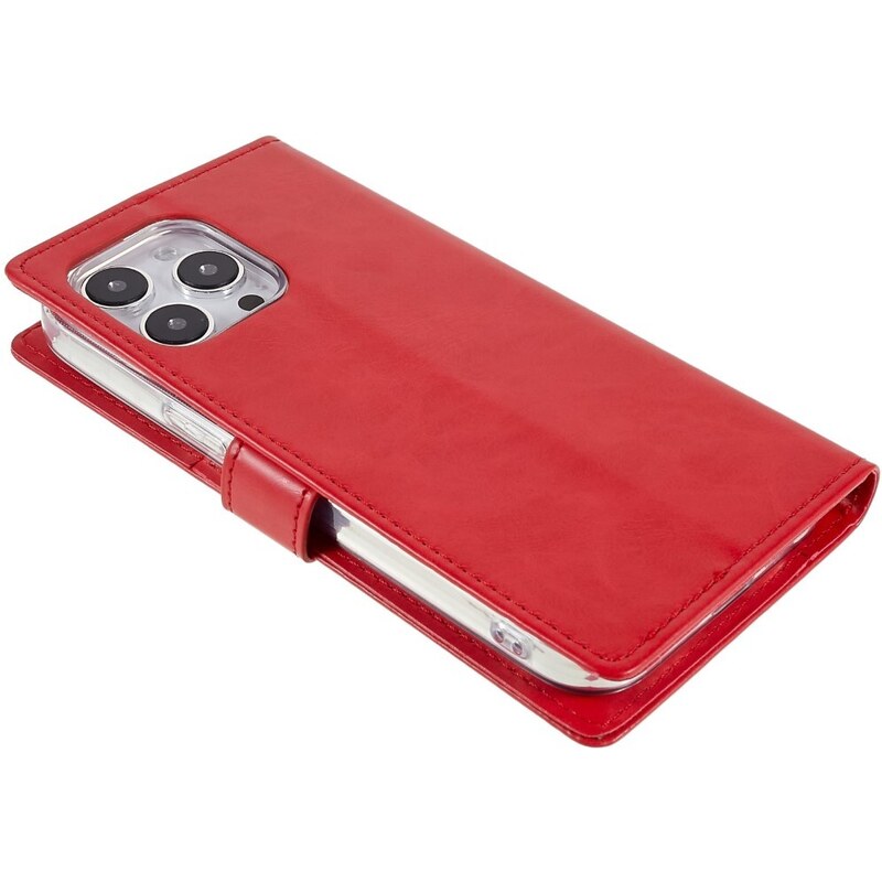 Ochranné pouzdro pro iPhone 14 Pro - Mercury, Bluemoon Diary Red