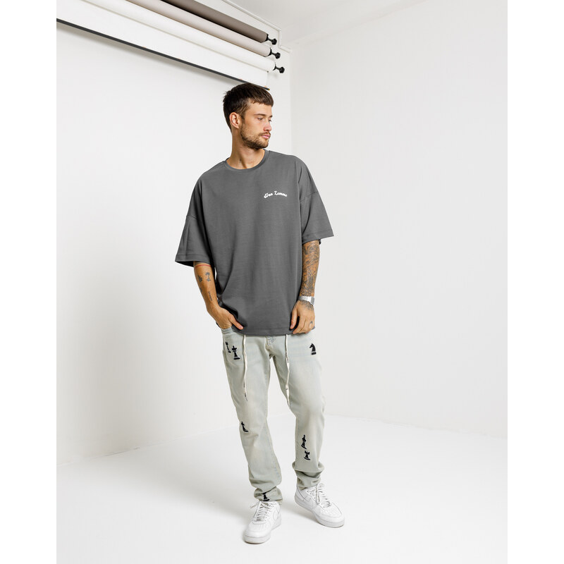 Don Lemme Oversized Triko Castling - grey