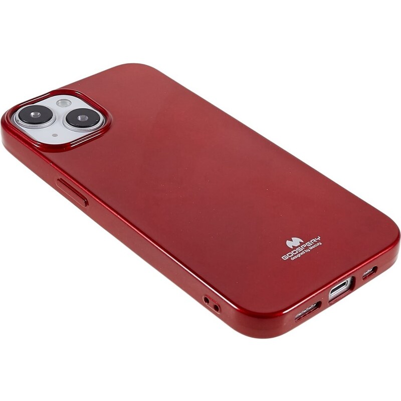 Ochranný kryt pro iPhone 14 - Mercury, Jelly Red