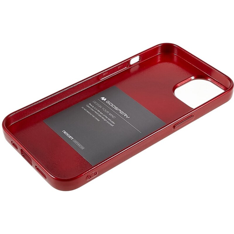Ochranný kryt pro iPhone 14 - Mercury, Jelly Red