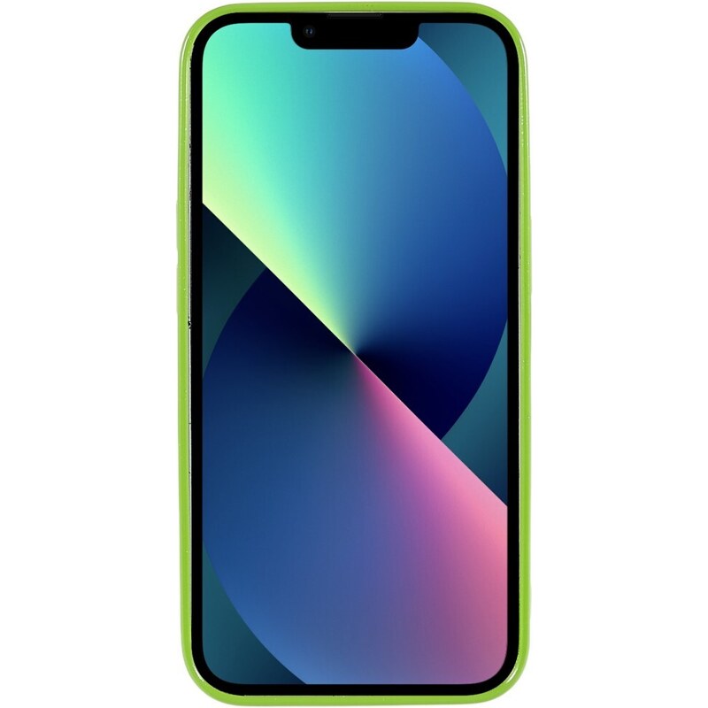 Ochranný kryt pro iPhone 14 - Mercury, Jelly Lime