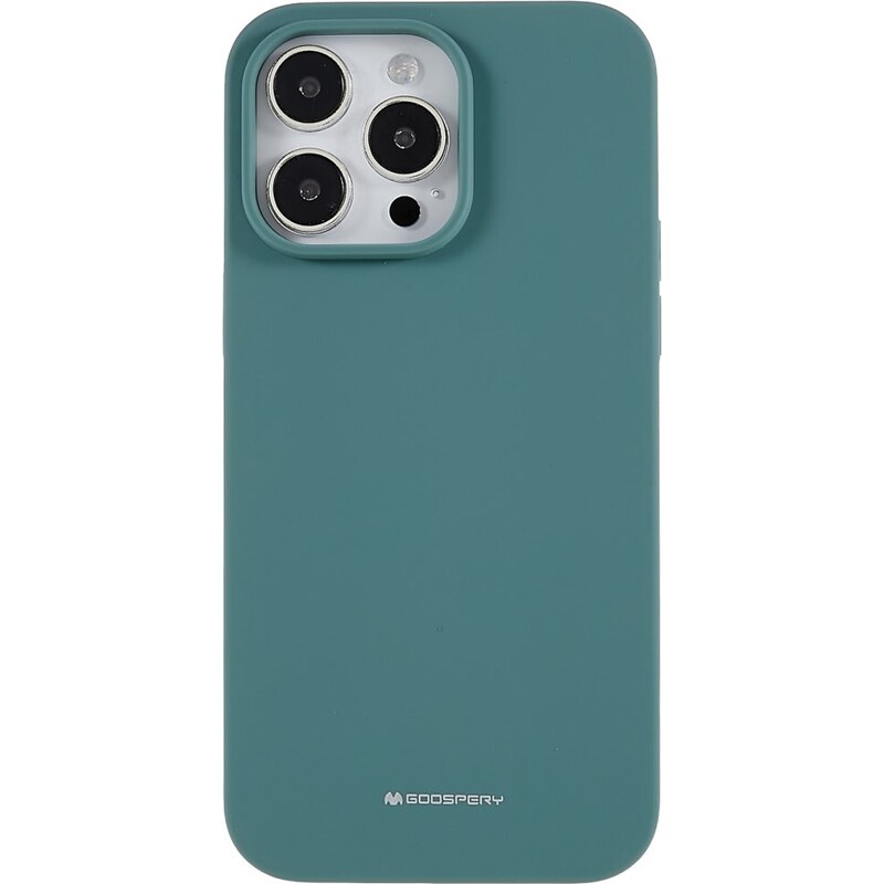 Ochranný kryt pro iPhone 14 Pro - Mercury, Silicone Green