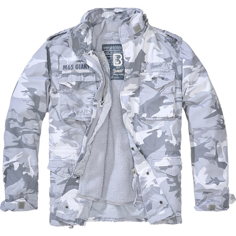 Bunda Brandit M65 Giant - grey-camo, M