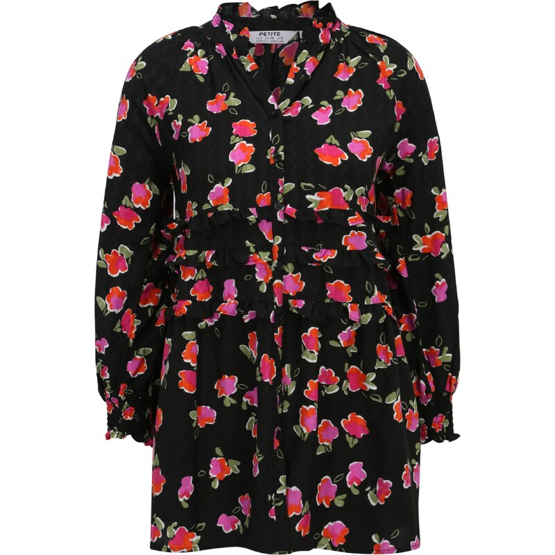 Dorothy Perkins Petite Košilové šaty Red Ditsy  mix barev /