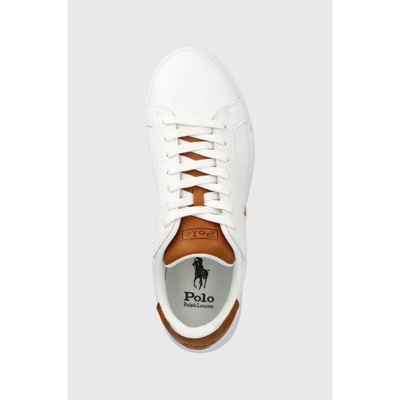 Sneakers boty Polo Ralph Lauren Hrt Ct Ii bílá barva