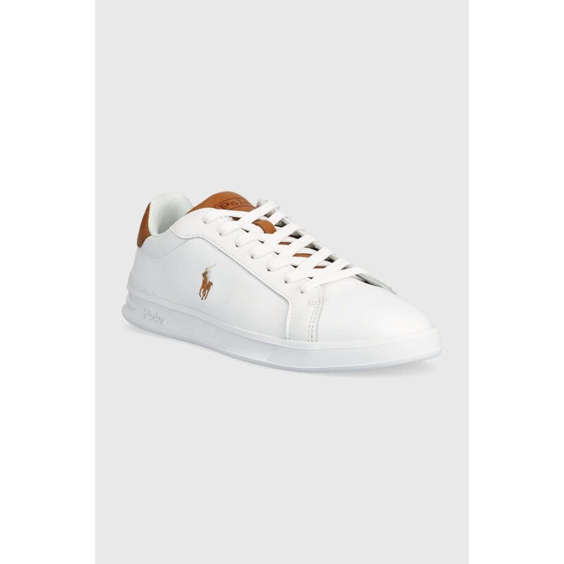 Sneakers boty Polo Ralph Lauren Hrt Ct Ii bílá barva