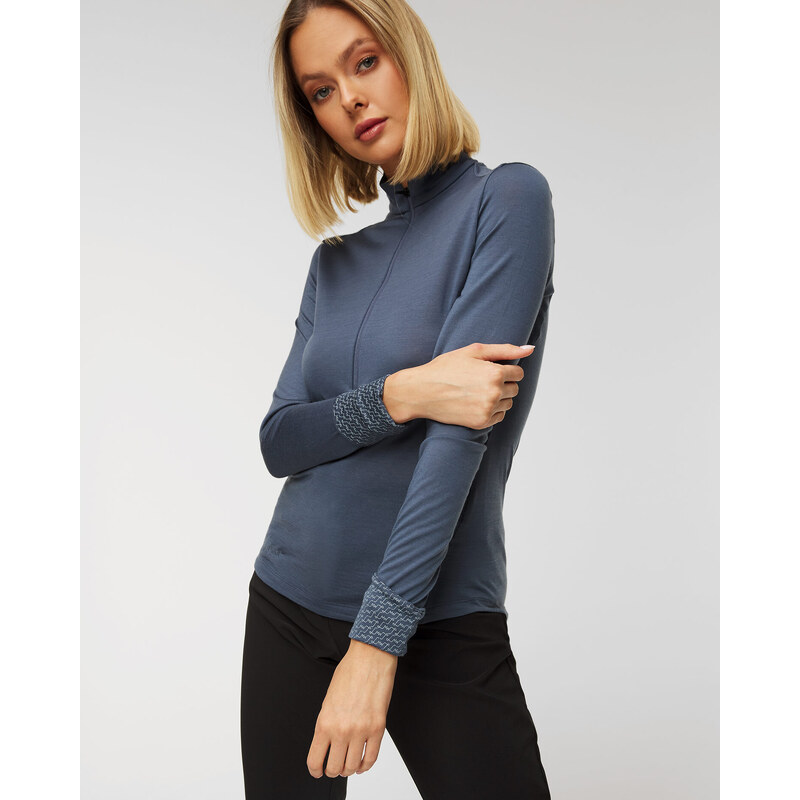 Longsleeve LaMunt ALEXANDRA ZIP TEE