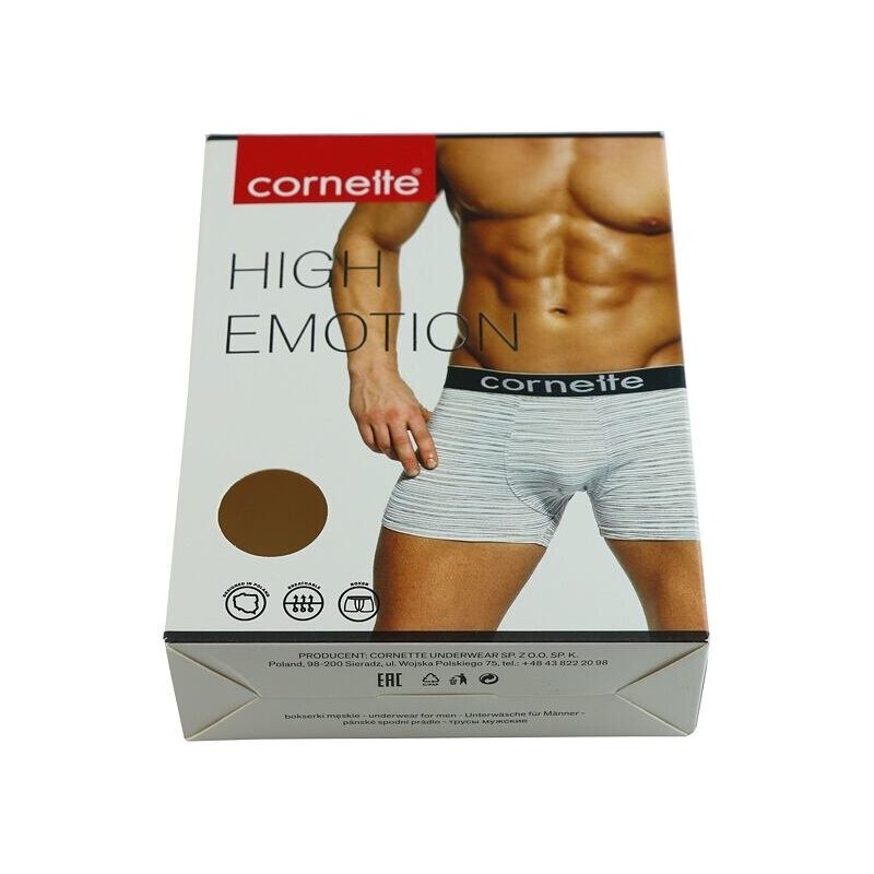 Cornette Pánské boxerky Emotion Energy černé