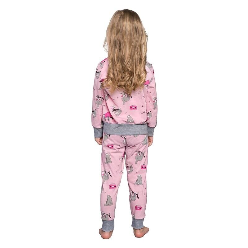 Italian Fashion Dívčí pyžamo Orso růžové