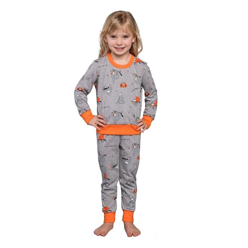 Italian Fashion Dětské pyžamo Orso šedé