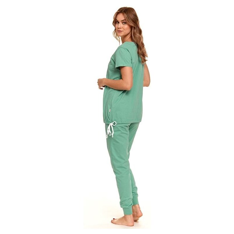 DN Nightwear Mateřské pyžamo Best mom zelené