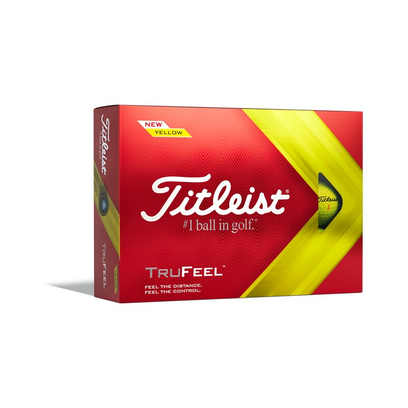 Titleist TruFeel Yellow 2022 (3pcs) yellow