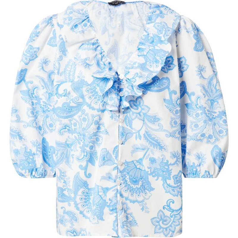 Dorothy Perkins Halenka slonová kost / světlemodrá