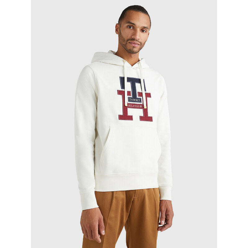 Tommy Hilfiger pánská bílá mikina