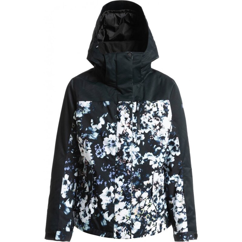 Bunda Roxy Jetty Block kvj1 true black black flowers