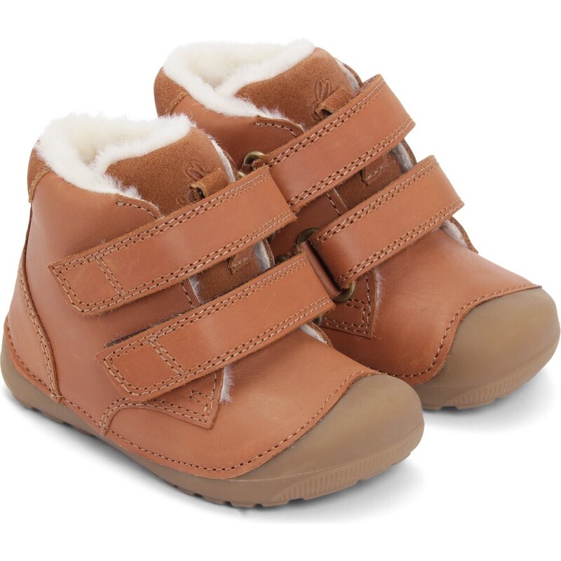 Bundgaard dětské kožené zimní boty PETIT Mid Winter BG303201DG