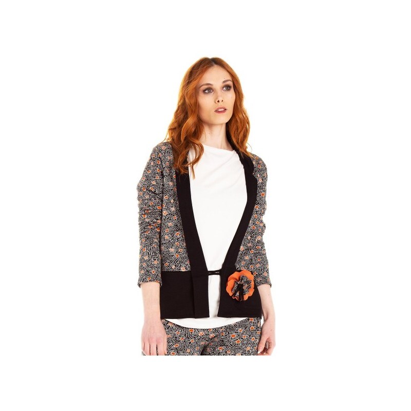 Mamatayoe Noborigama Dámská bunda 26 black & jacquard 74390241