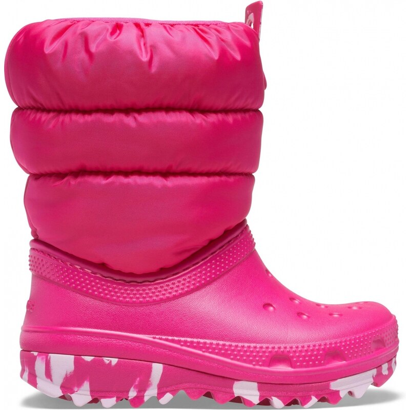 Crocs Classic Neo Puff Boot Kids - Candy Pink