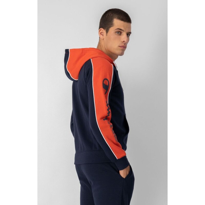 Tepláková souprava CHAMPION Contrast Zip Navy