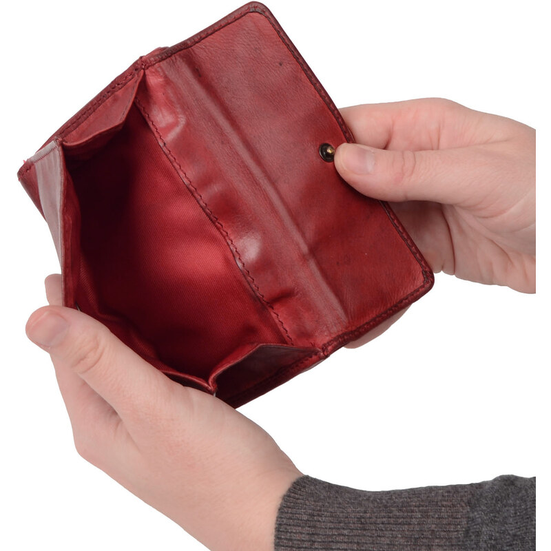 Dámská kožená peněženka Noelia Bolger červená 5122 NB CV