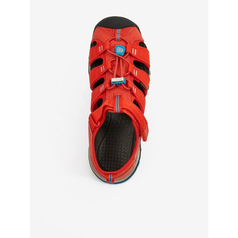 Červené dětské outdoorové sandály Keen Newport Neo H2 - Holky