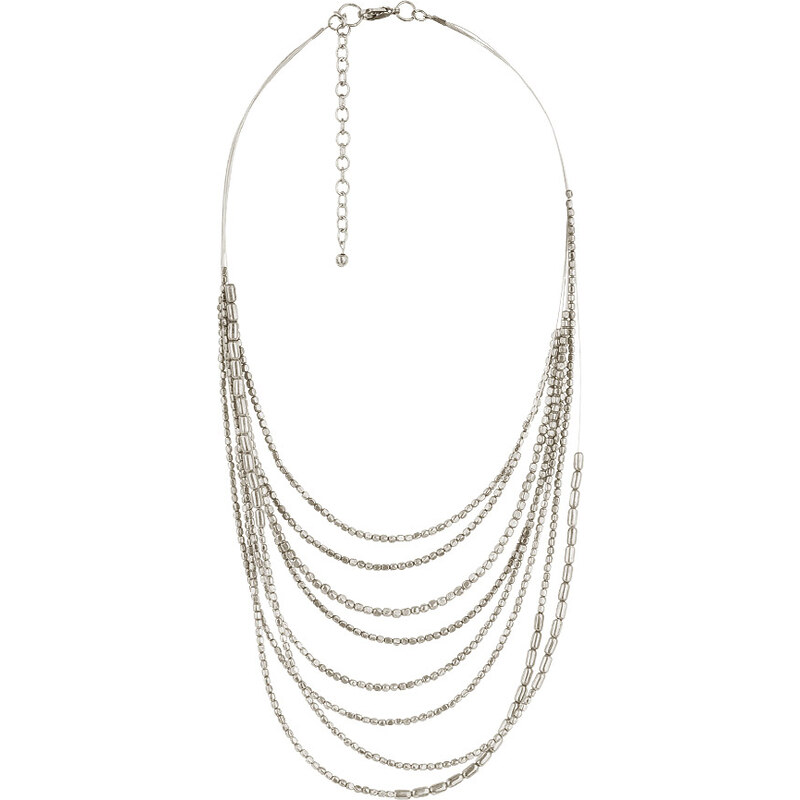 Forever 21 Beaded Wire Necklace