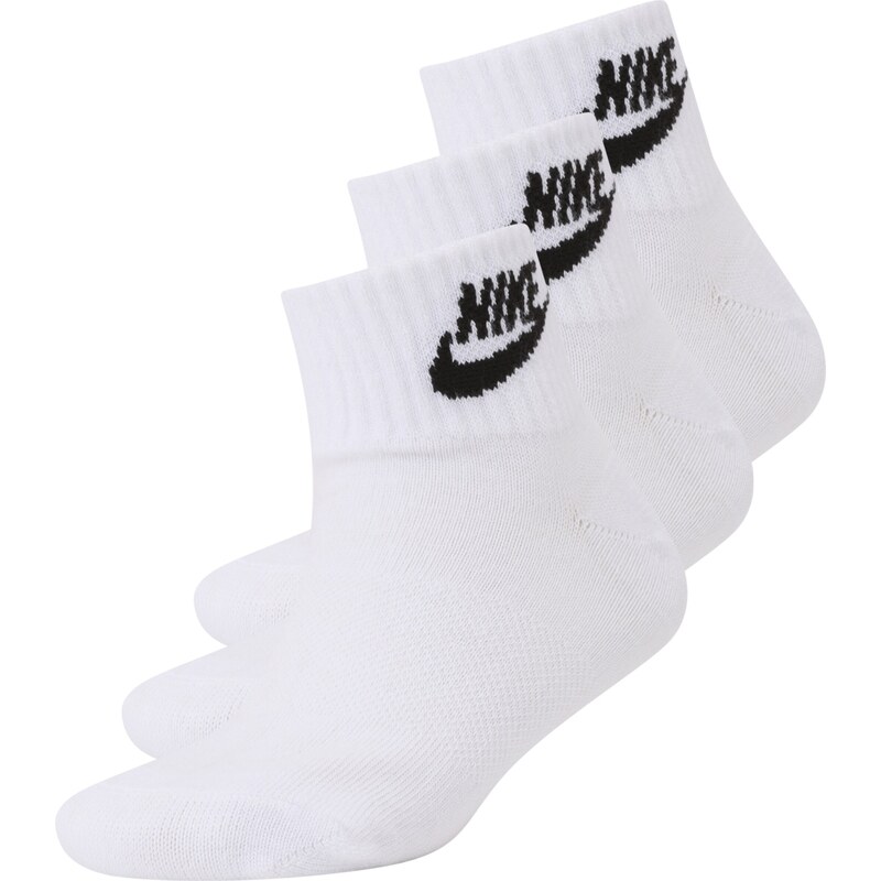 Nike Sportswear Ponožky Everyday černá / bílá