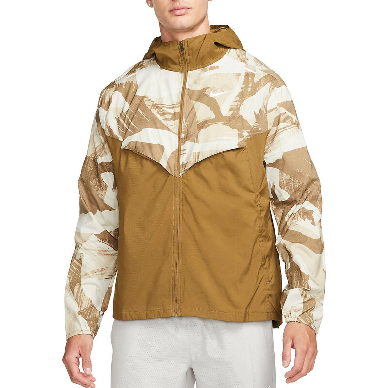 Bunda s kapucí Nike Repel Windrunner Men s Camo Running Jacket dv5199-242