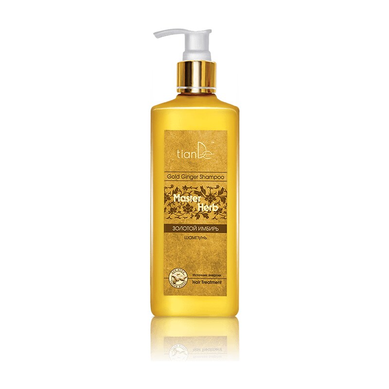 TianDe Šampón na vlasy „Zlatý zázvor“ 300 ml