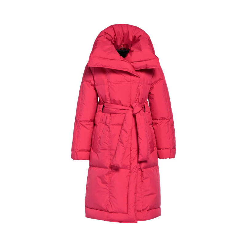 Dámský kabát Goldbergh SENNER - tmavě růžová S