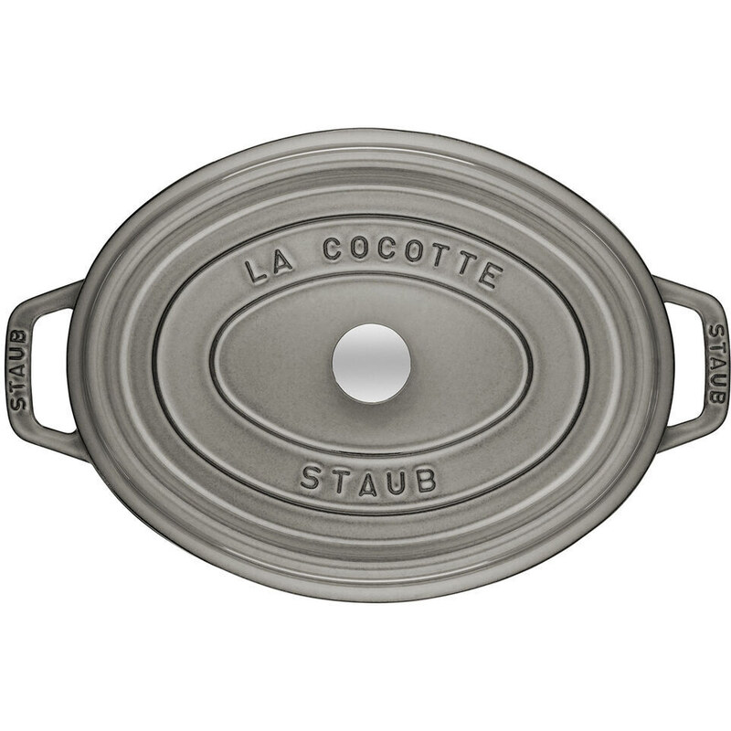 Staub Cocotte hrnec oválný 29 cm/4,2 l šedá, 1102918
