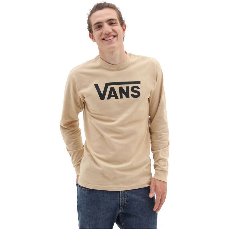 TRIKO VANS CLASSIC L/S - béžová -