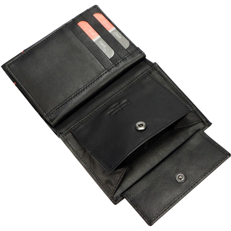Pánská kožená peněženka Pierre Cardin TILAK75 331 černá