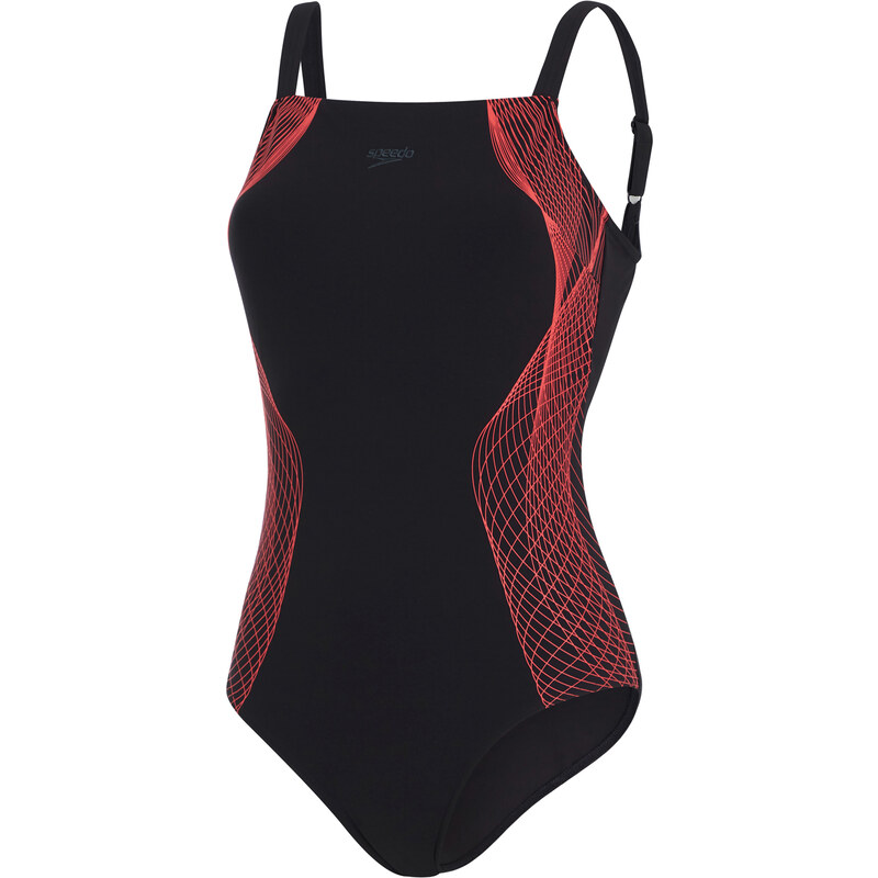 Dámské Jednodílné plavky SPEEDO SHAPING CRYSTALUX 1PC AF 8-131879191 – Černá