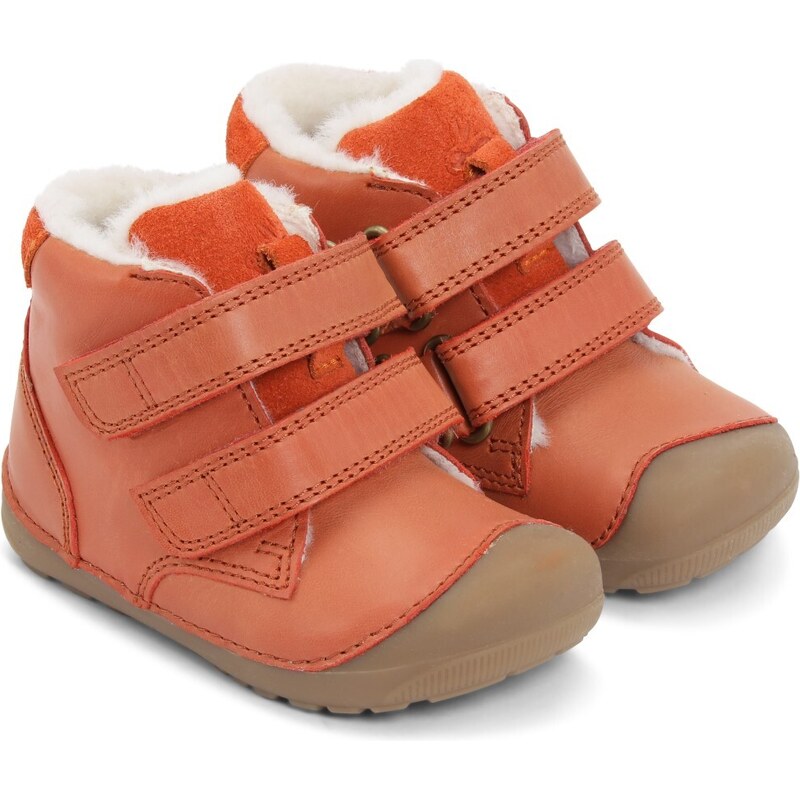 Bundgaard dětské kožené zimní boty PETIT Mid Winter BG303201DG