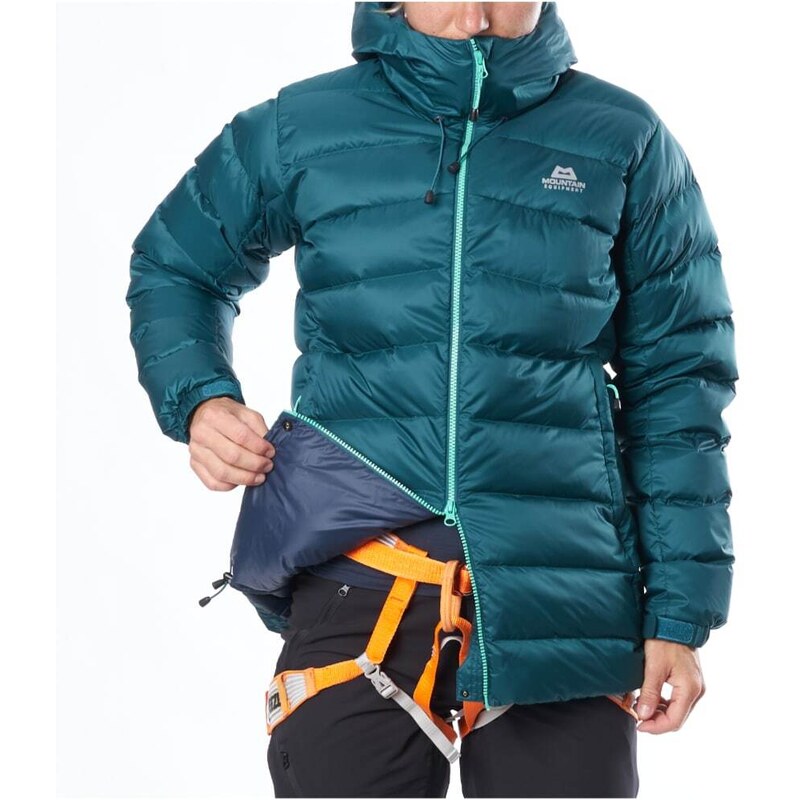 Dámská péřová bunda Mountain Equipment Senja Jacket Deep Teal