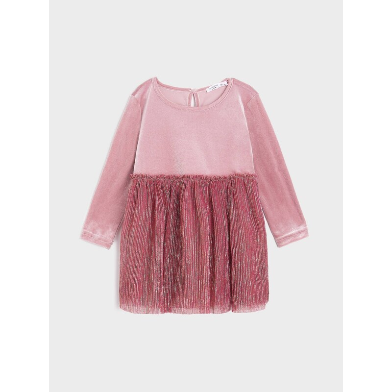 Sinsay - Šaty babydoll - růžová